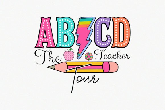 ABCD the Teacher Tour Graphics
