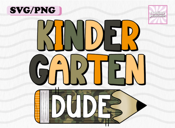 Kindergarten School Dude Pencil Teacher Graphics