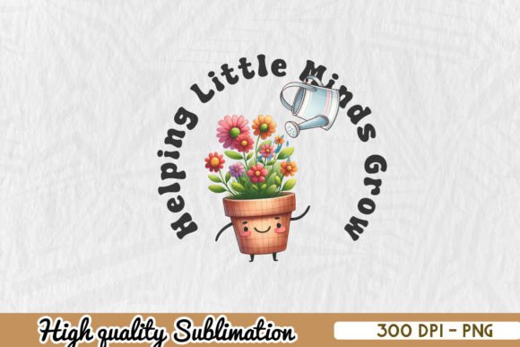 Little Minds Grow First Day of School Graphics and Crafts