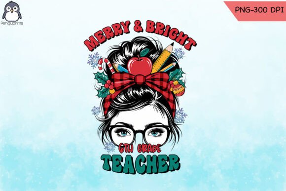 Merry and Bright Teacher Christmas PNG: A Practical Embroidery Design Review