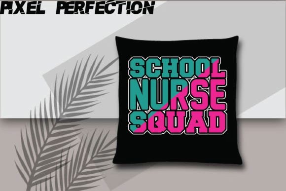 School Nurse Squad Embroidery Design