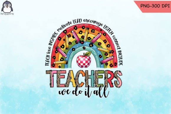Teacher We Do It All Teacher's Day PNG