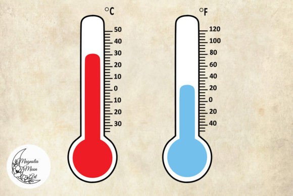 Thermometer SVG: Graphics for Crafts and Digital Selling